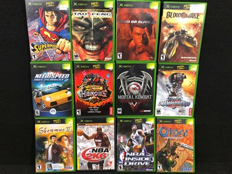 all original xbox games.